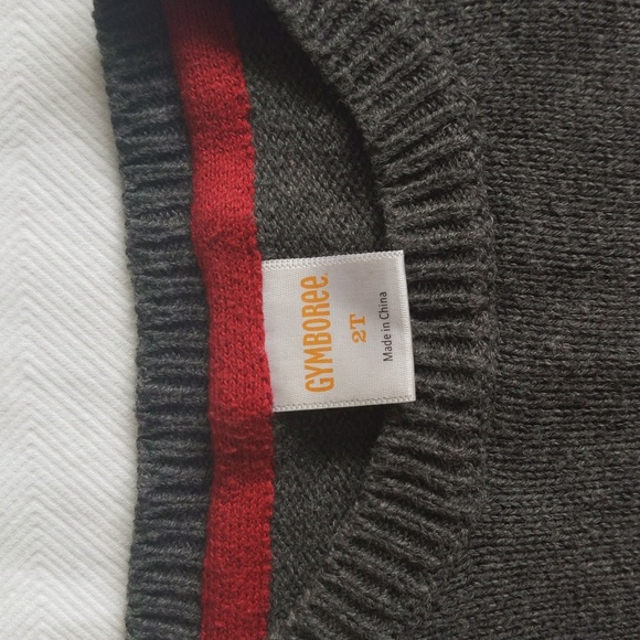 gymboree fair isle winter knit crewneck sweater 2T toddler boys - Picture 2 of 7